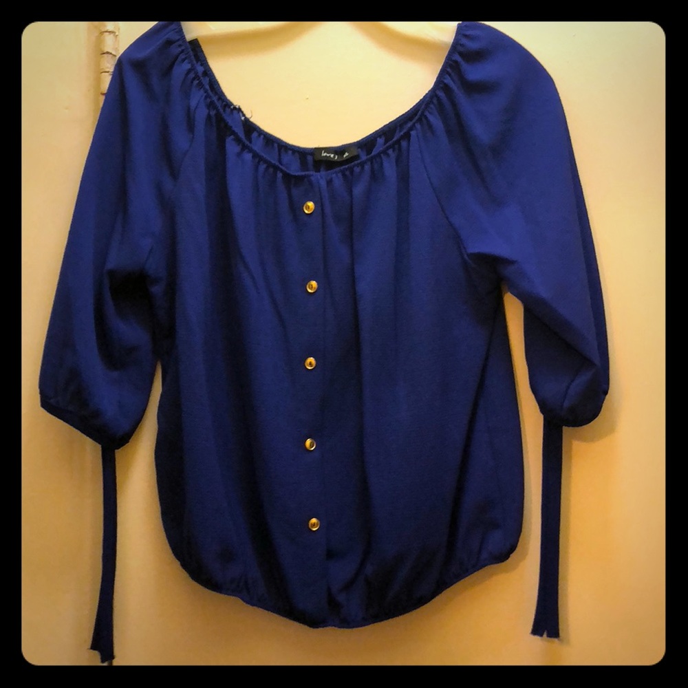 Royal Blue Shirt
